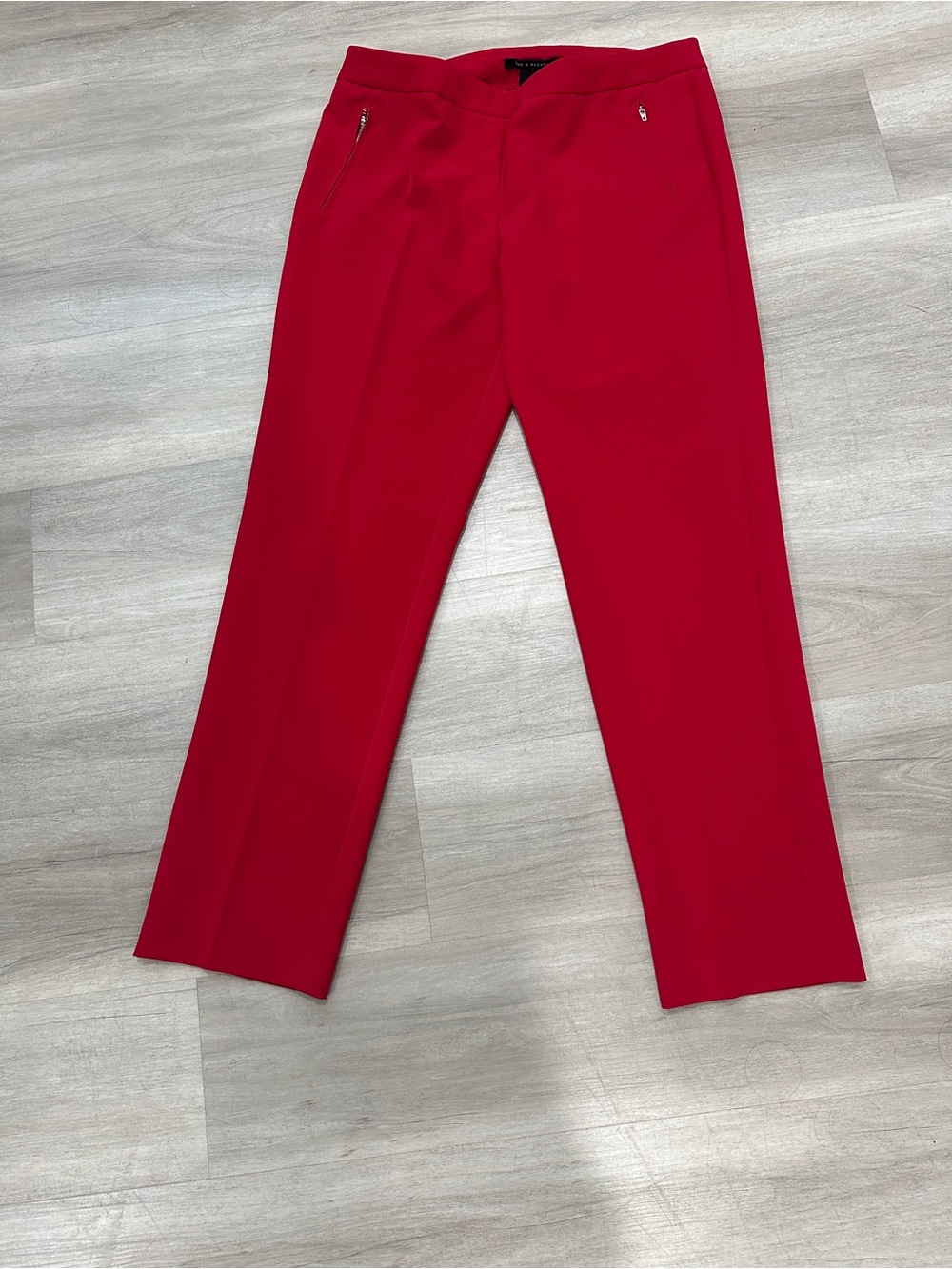Zac & Rachel Bold Red Dress Pants